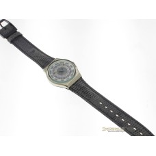 SWATCH Alexander classic quarzo cassa plastica e cinturino pelle new